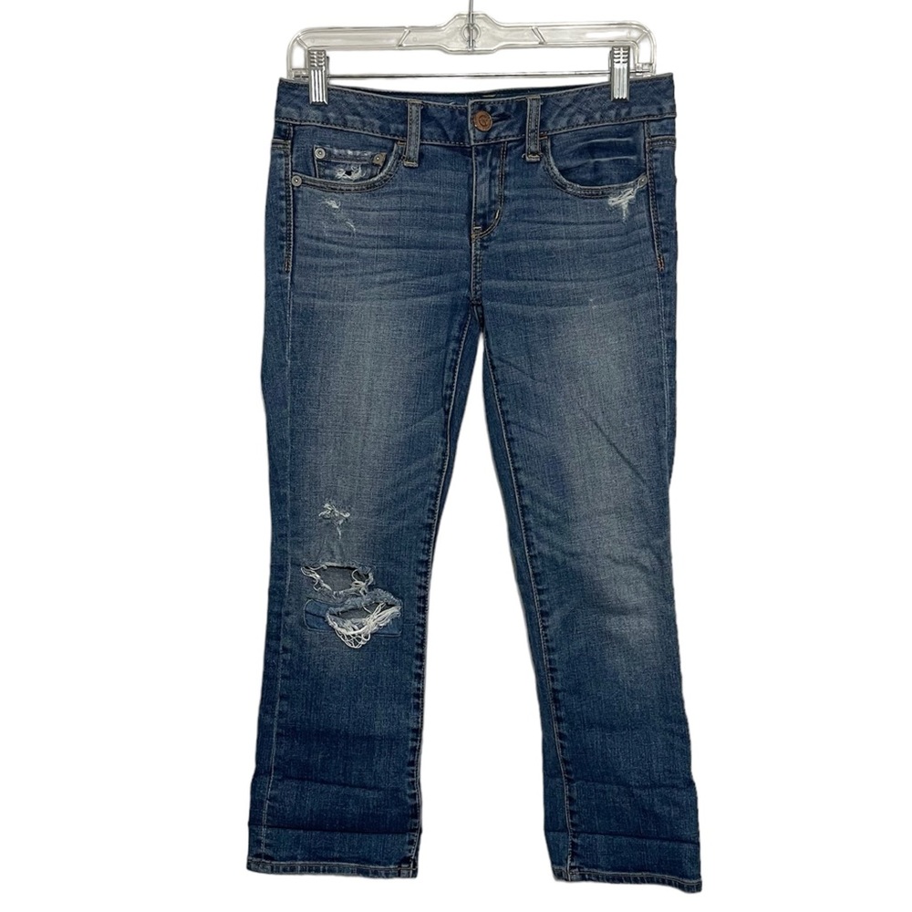American Eagle Outfitters Vintage Flare Distressed Jeans